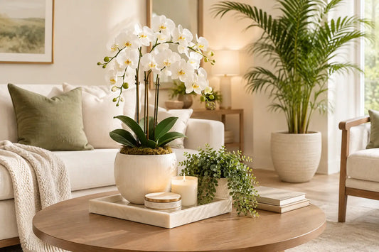 How to Style Faux Foliage for a Polished Home