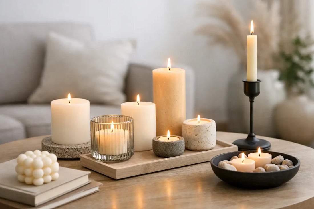 How to Arrange Decorative Candles with Style