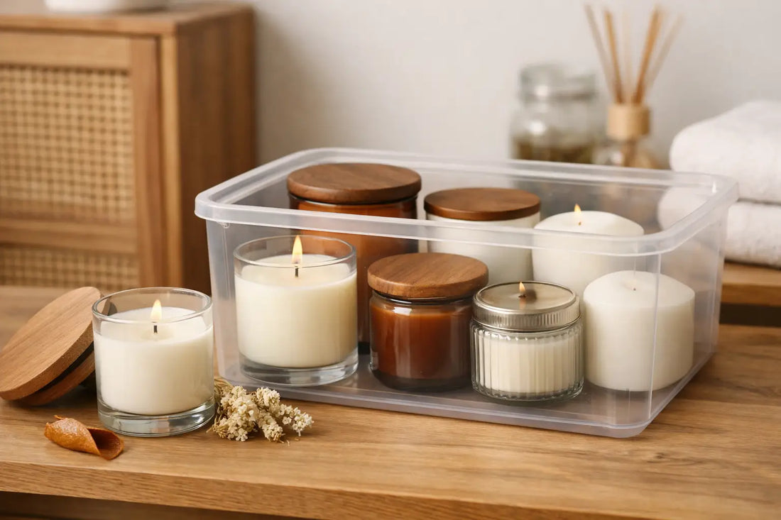 How to Store Scented Candles and Keep Them Beautiful