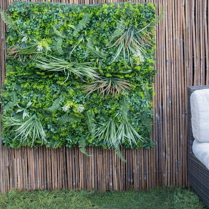 100cm X 100cm Living Wall Panel - Mixed Grasses