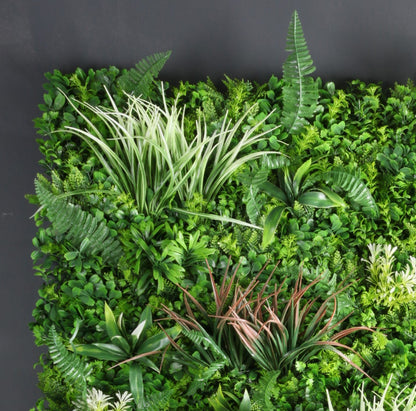 100cm X 100cm Living Wall Panel - Mixed Grasses