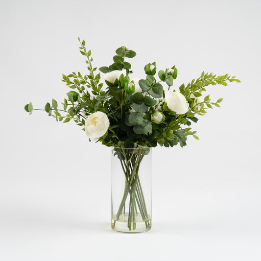 55cm Ranunculus Arrangement in Vase