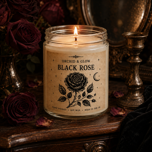 Black Rose Soy Candle