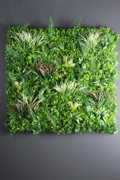 100cm X 100cm Living Wall Panel - Mixed Grasses