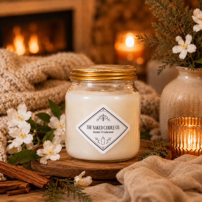 Jasmine & Cedarwood Candle
